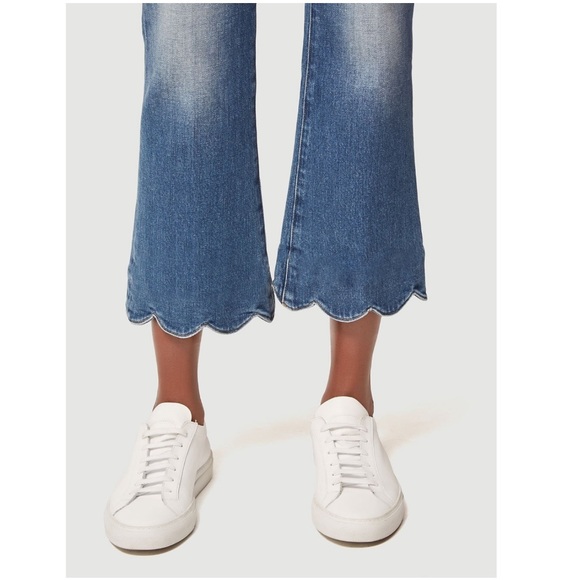 FRAME Le Crop Mini Boot Scallop Jean - Picture 3 of 8